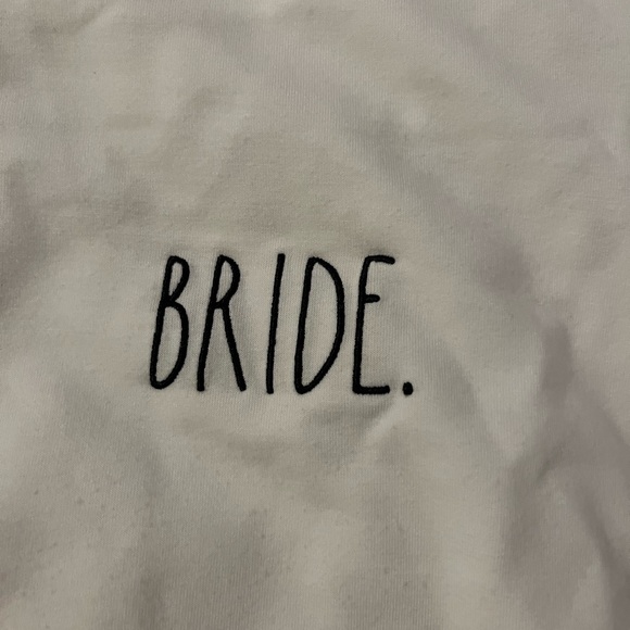 Rae Dunn BRIDE crewneck size M - Picture 2 of 3
